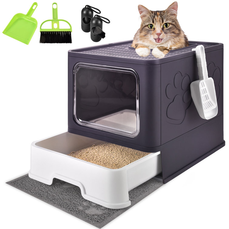 Wayfair kitty litter sales box